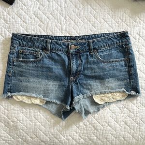 American eagle denim shorts